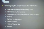 Jahresversammlung 2024 Weinstube Nendeln