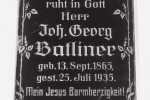 Johann Georg Batliner Grabtafel
