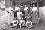 Dr. Rudolf Schädler Familie 1912 auf Gaflei