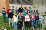 Schulfoto Eschen Abschlussklasse 1990